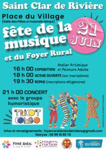 FÊTE DE LA MUSIQUE ET DU FOYER RURAL