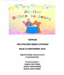 ATELIER BEBES LECTEURS