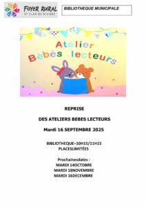 ATELIER BEBES LECTEURS