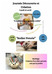 JOURNÉE DÉCOUVERTE ET CRÉATION