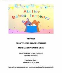Atelier Bébés Lecteurs