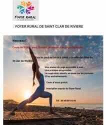NOUVELLE ACTIVITE : YOGA